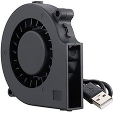 75mm USB Fan Blower Fan, 5V DC Brushless Cooling Fan For Laptop 75mm x 15mm