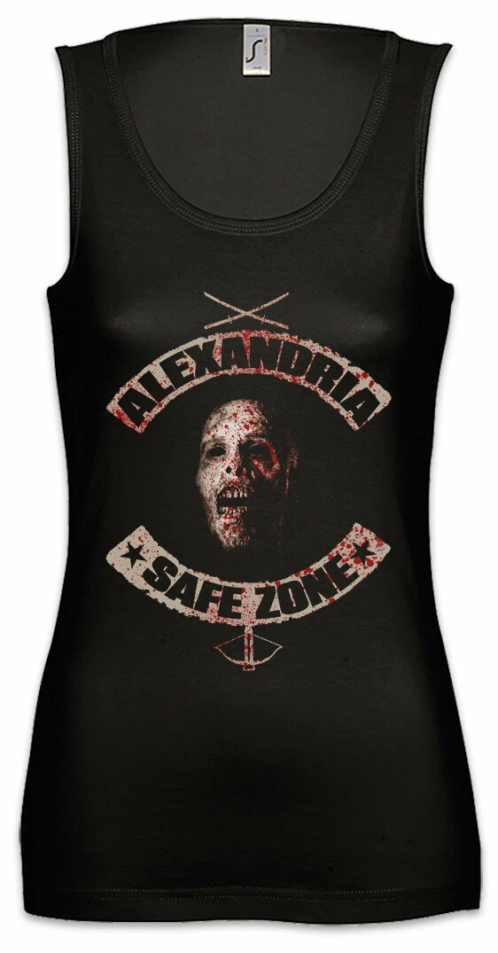 Alexandria Safe Zone Women Tank Top The Symbol Walking City Town Sign Dead Logo
Opens in a new windo
