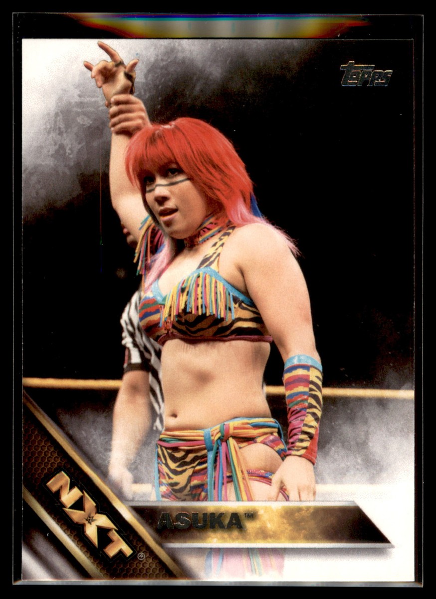 2016 Topps Then Now Forever WWE Wrestling NXT Prospects #3 Asuka