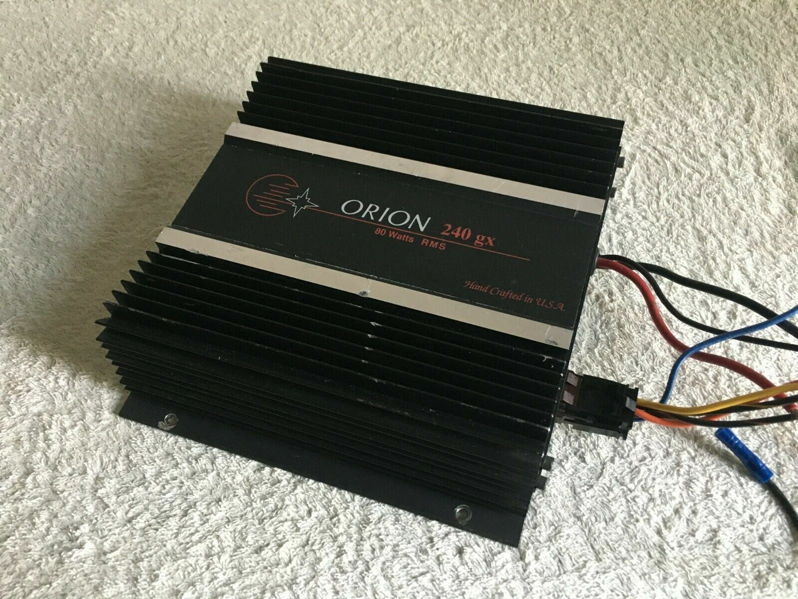 Orion 240GX Old School Car Audio Power Amplifier 240 GX 80 Watts RMS