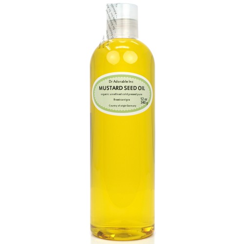 MUSTARD SEED OIL BY DR.ADORABLE ORGANIC 100 % PURE COLD PRESSED 2oz-UP TO 7LB - 第 12/23 張圖片