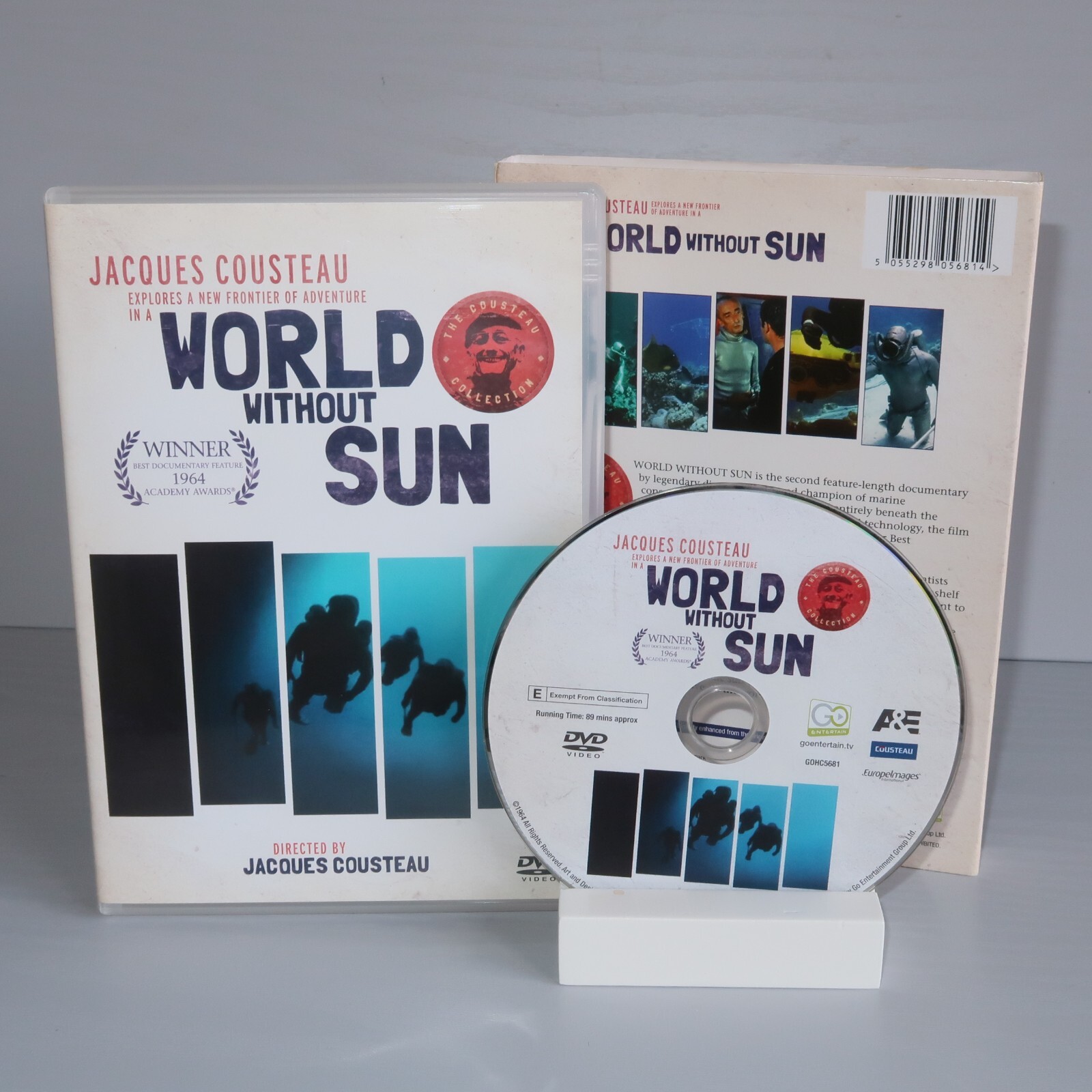 Jacques Cousteau Deluxe Edition DVD World without Sun