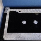 Hippo Creation - Crystal Stainless Steel Bling License Plate Frame