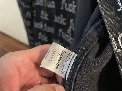 Supreme Denim F**K Jacket SS13 | eBay
