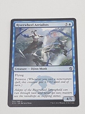 Magic the Gathering Einzelkarte Riverwheel Aerialists bespielt