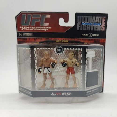 BJ Penn VS George St-Pierre Mini Figure 2-Pack- UFC - 第 1/7 張圖片
