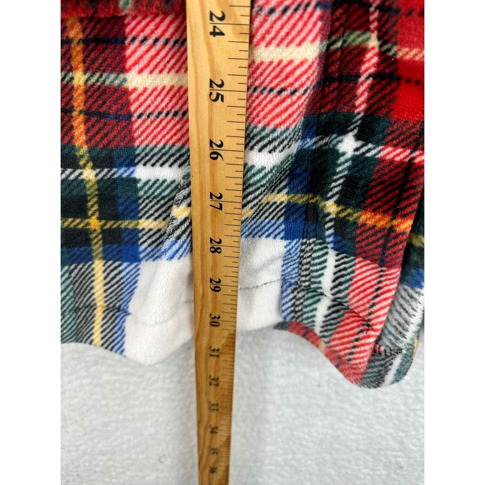 Muérdago Farms TARTÁN CUADROS Felpa Franela Niño M Bata Ropa de Cama, Nuevo con Etiquetas Foto 4 de 4