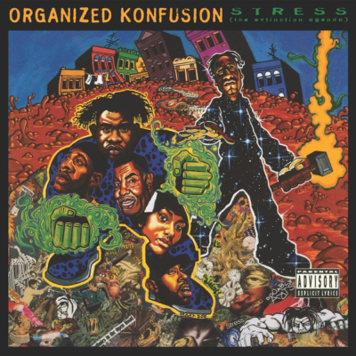 ORGANIZED KONFUSION - STRESS 3LP Vinyl + INSTRUMENTALS *30th Anniv