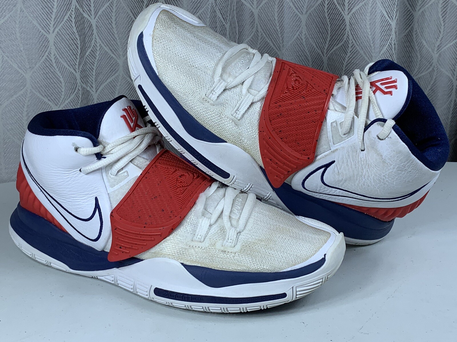 NIKE KYRIE 6 USA 2020 BQ4630-107 SIZE 9 