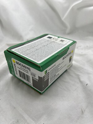 80C00YG OEM Lexmark GSA Yellow Toner