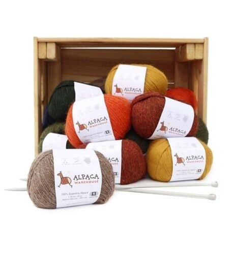 100% Alpaca Yarn Wool Set of 3 Skeins Fingering Lace Worsted Weight Soft Warm - Picture 2 of 128