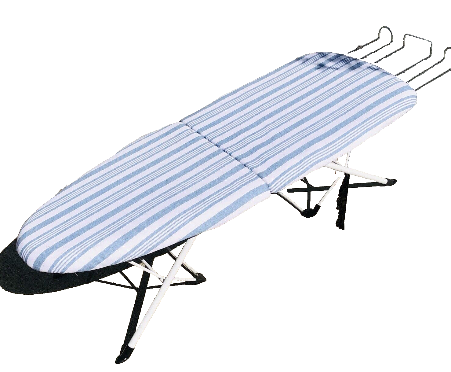 Foldable Tabletop Ironing Board with Iron Rest by Honey-Can-Do 32 x 12 x 7 Inches-image