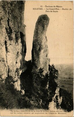AK ca. von MACON - SOLUTRE - LeGrand-Plon - Rocher du Pain (437923)