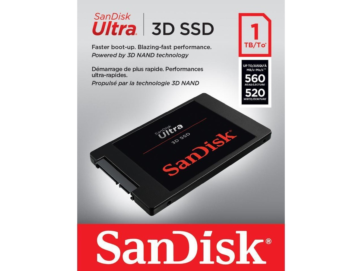 SanDisk 1TB Ultra 3D 2.5