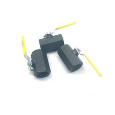 QTY-3-DIXON1-1/4" CARBON STEEL BALL VALVE 1500 WOG 