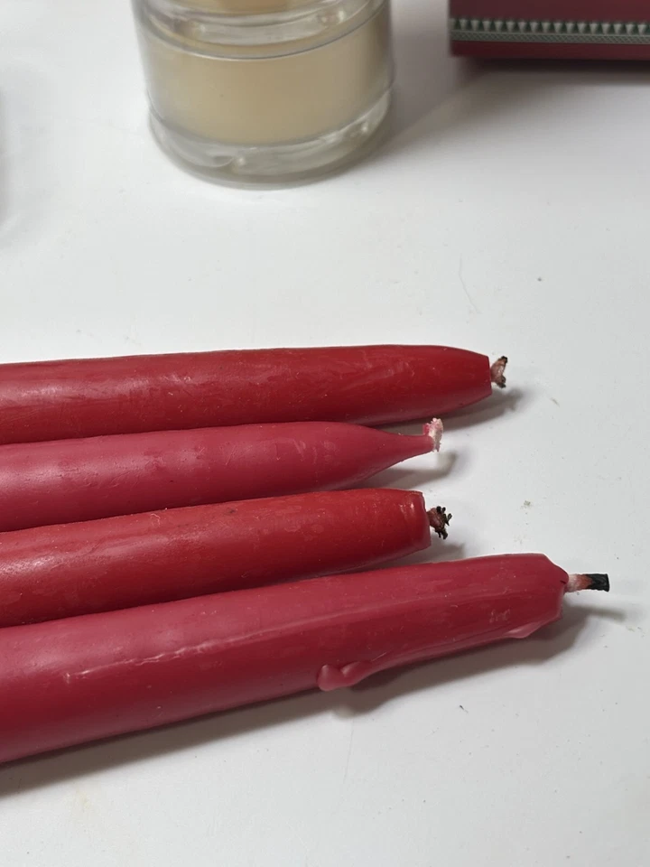 Crabtree & Evelyn NOEL Lote Descontinuado Votivos, Velas Cónicas y Demi USADAS Foto 2 de 4