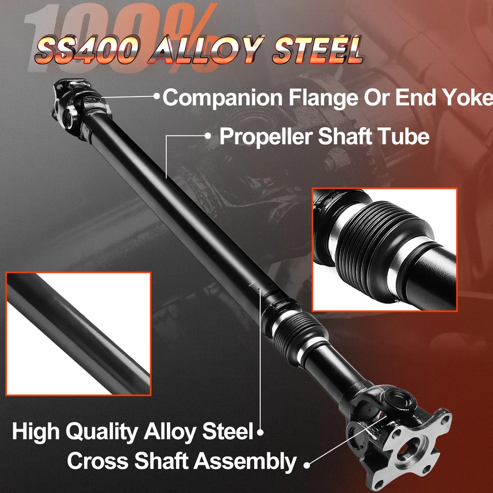 Rear Drive shaft Assembly for Ford Ranger Mazda B2300 B3000 4WD 90-94 65-9662 - Image 2 of 4