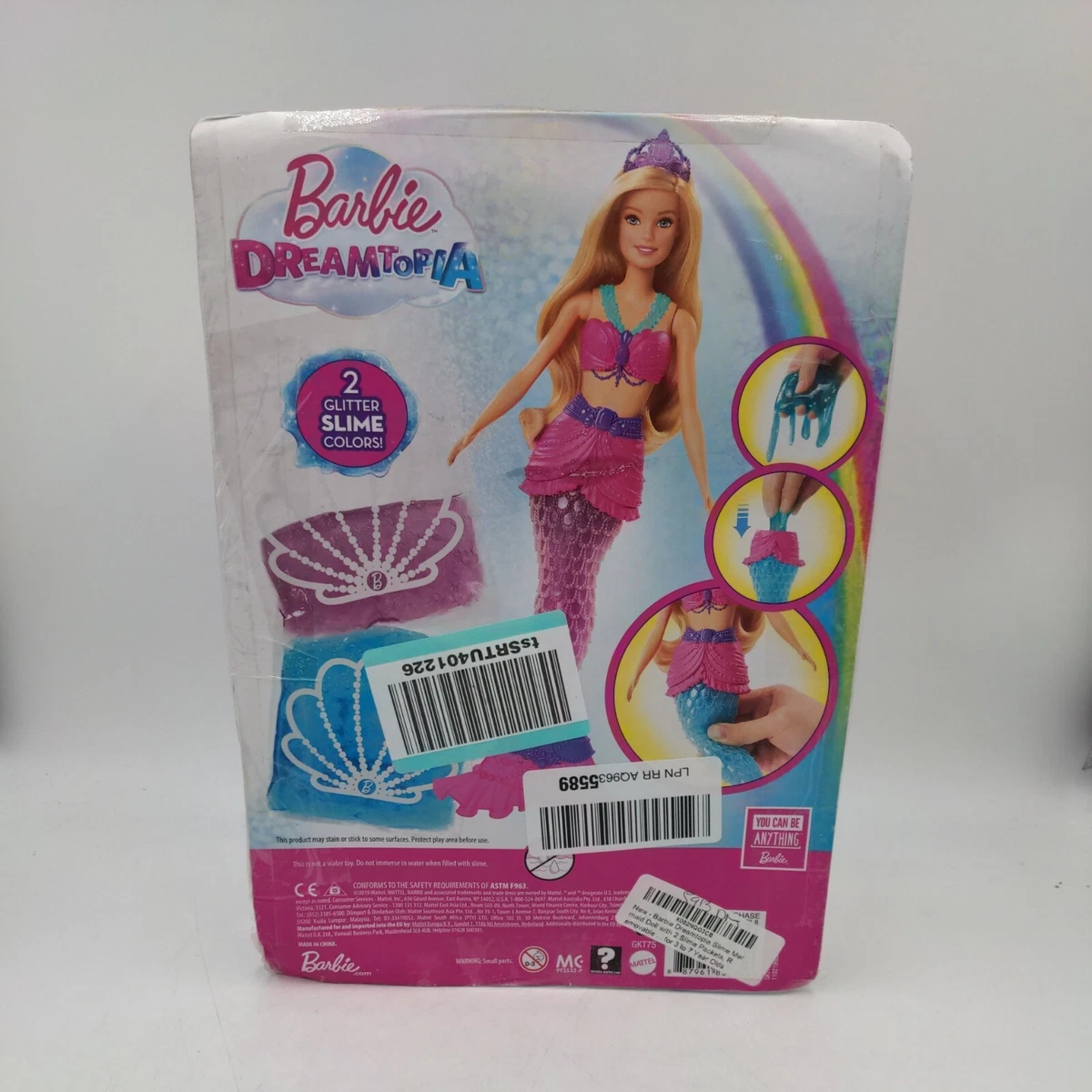Barbie sirena con slime lider hot sale