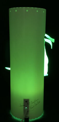 Teenage Mutant Ninja Turtles Lamp 3D Handcrafted 12” Vintage Works green bulb - Picture 8 of 12