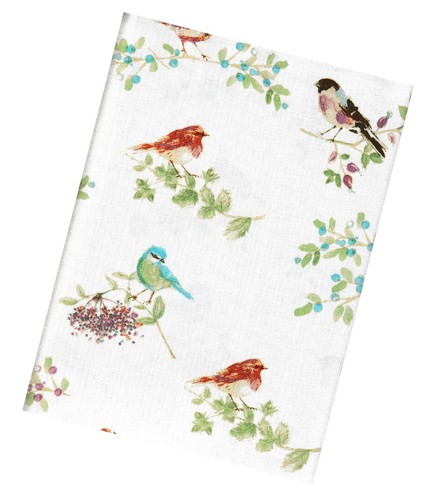 Bird Print Tablecloth Polyester Fabric Laura Ashley 60 x 84 Rectangle/Oblong - Picture 5 of 7