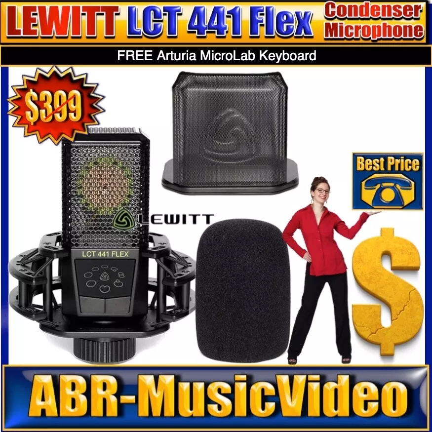 LEWITT LCT 441 FLEX Large Diaphragm Condenser Microphone | eBay