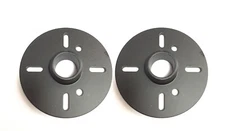 2 Aluminum Tweeter Horn/Driver Converter Flange Adapter For 1-3/8 TPI Threads