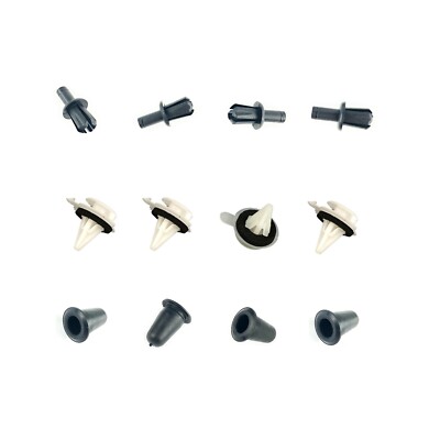 03-12 Range Rover L322 Wind Shield A Pillar Push Rivet Retainer Clips + Grommets