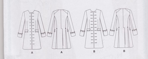 McCALLS pattern 7762 cosplay OUTLANDER man's coat SZ 38 40 42 44 plus - Picture 2 of 2