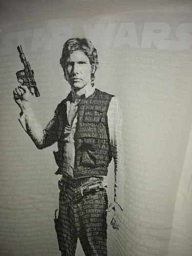 Star Wars Han Solo T-Shirt Fifth Sun Weiß Medium - Bild 2 von 3