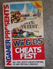 Wii Cheats Book & DS Cheats Book Cheats Fest Nintendo Ngamer Magazine Podpowiedzi Wskazówki