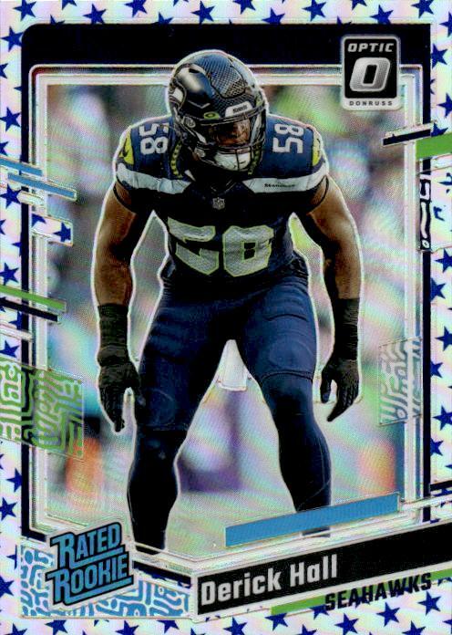 Derick Hall Panini Donruss Optic #291 Stars