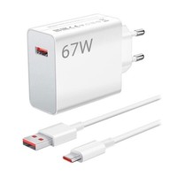 Caricabatterie Xiaomi Mi Hypercharge Charging Combo 67W + Cavo Type-A Type-C