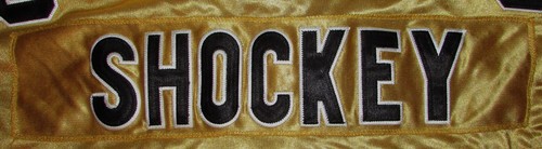 REEBOK 2010 SUPER BOWL SAINTS JEREMY SHOCKEY SIZE 54 GOLD STITCHED JERSEY, VG - Picture 20 of 24
