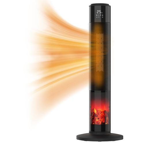 Yopower Fan Heater Electric 2000W Ceramic Heating Portable Remote Office Indoor - Picture 5 of 57