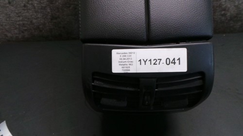 Y127-041 Mercedes W212 Mittelarmlehne Mittelkonsole Leder Schwarz A2126800039 - Picture 9 of 11