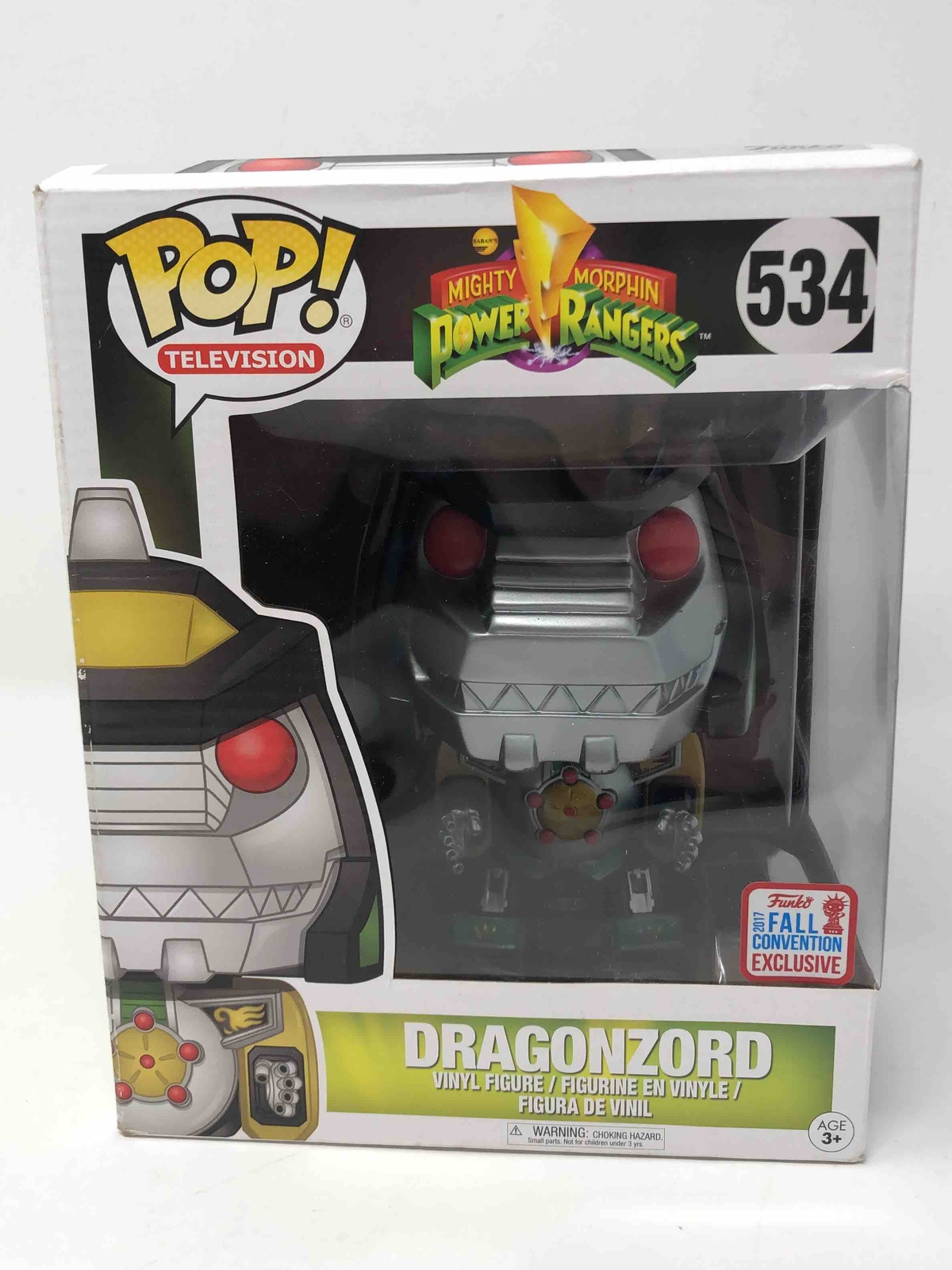 Funko Pop! Televisión Power Rangers Dragonzord (Verde) (Gran Tamaño) #534 Supersi