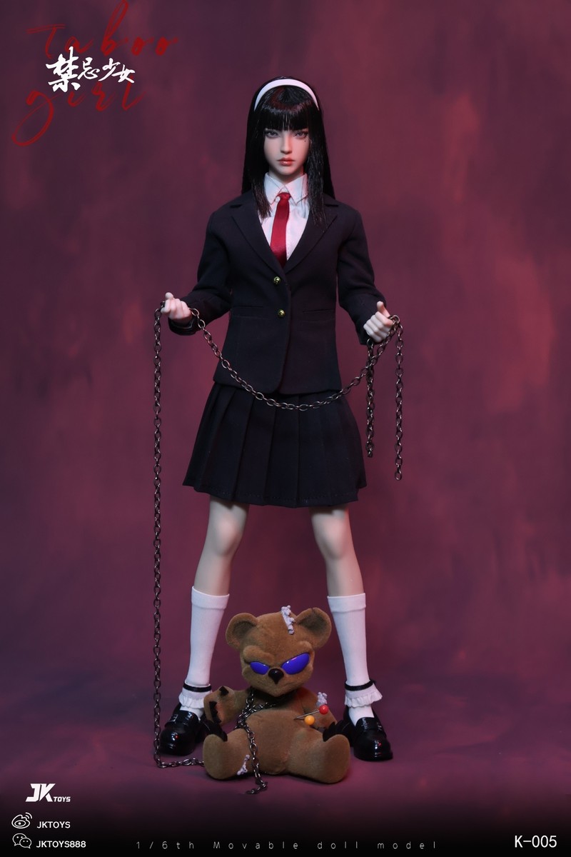 JKTOYS Taboo girlTomoe1/6アクションフィギュアK-005 JKTOYS K-005 1/6 Taboo Girl Tomie Cosplay Female Action Figure