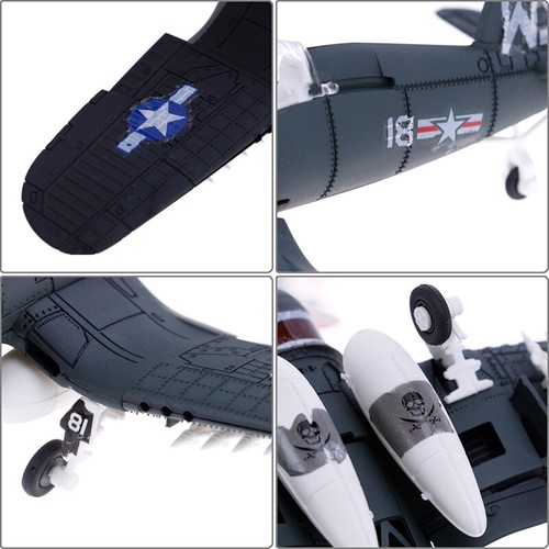 1/48 Scale Assemble Fighter Model Toys Flanker Combat Aircraft Diecast WaY-qk - Picture 12 of 12