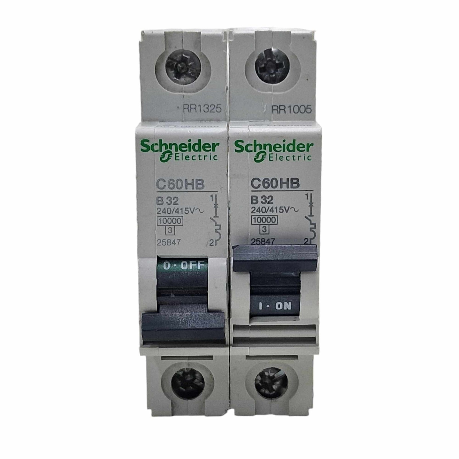 SCHNEIDER C60HB B32 240V 415V CIRCUIT BREAKER 25847