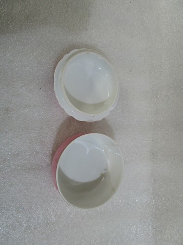 Vintage Carl Teichert Meissen Porcelain Lidded Trinket Pot Dish, Dressing Table  - Foto 6 di 12