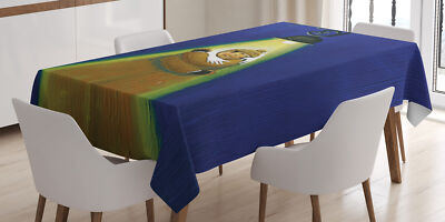 Abstrakt Surreal Tischdecke Umarmen sich