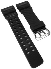 Bracelet De Remplacement Casio | Bracelet En Résine Noir Pour G-Shock GG-1000RG