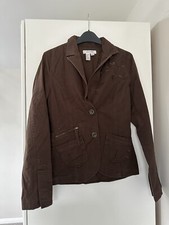 Zara Brown Blazer Women's Size S New