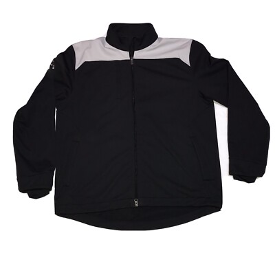 Callaway Mens Weather Series Soft Shell Opti Therm Repel Jacket Black L