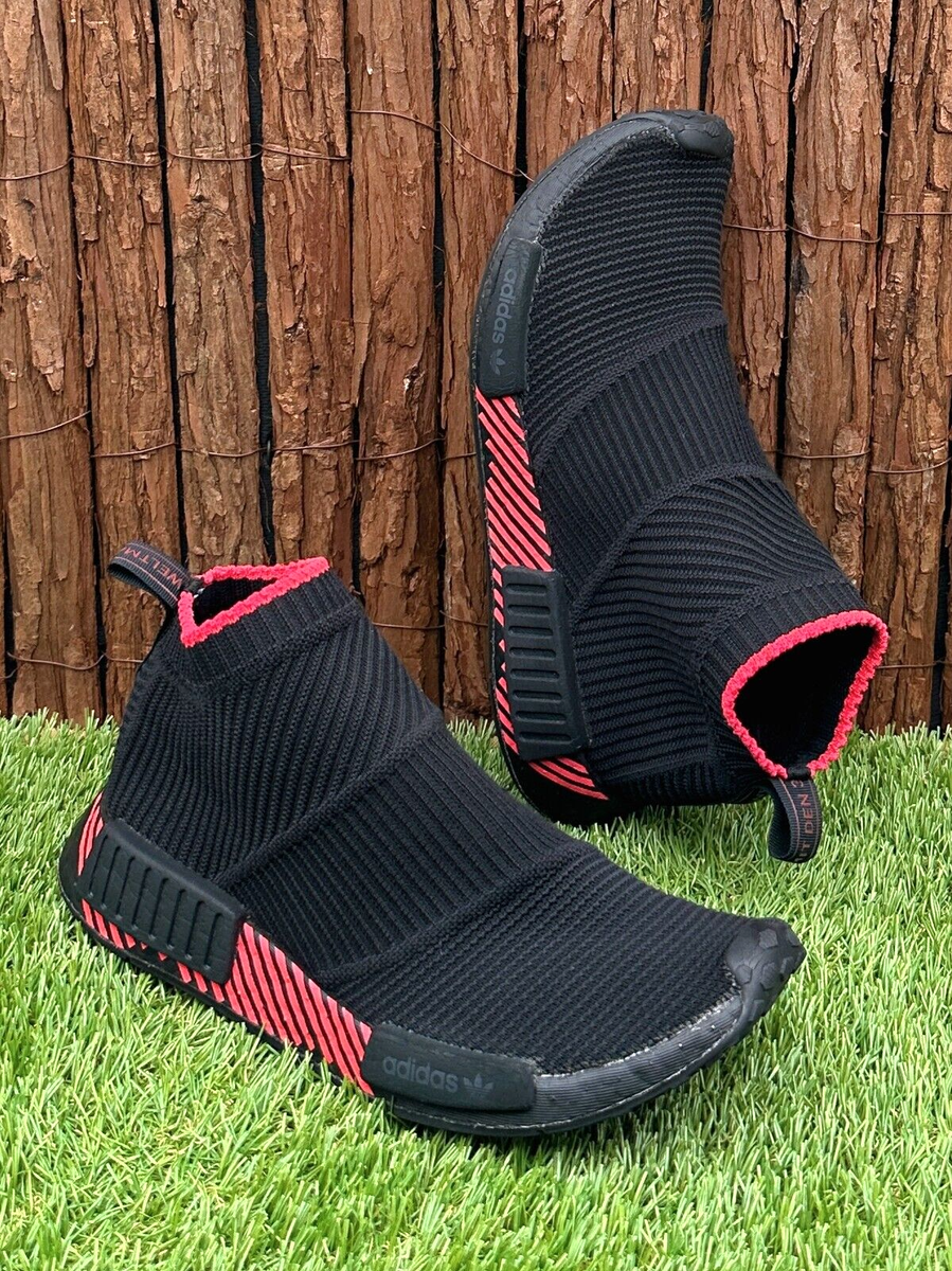 adidas gazelle silver green womens Adidas NMD CS2 Primeknit Boost Red Glitch Future Harvest main image 0