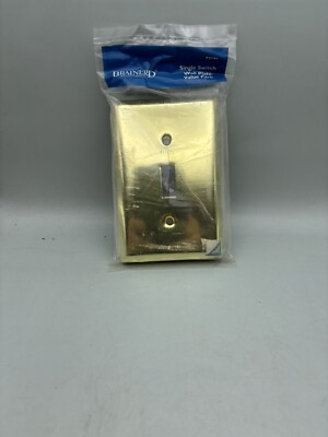brainerd value pack brass wall switch plates(6pack)