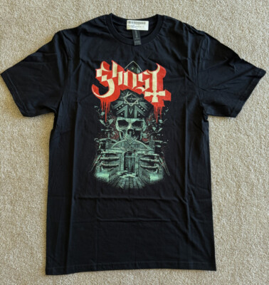 GHOST B.C. Band BC Papa Impera SHIRT Official T-Shirt SMALL New Cardinal Copia