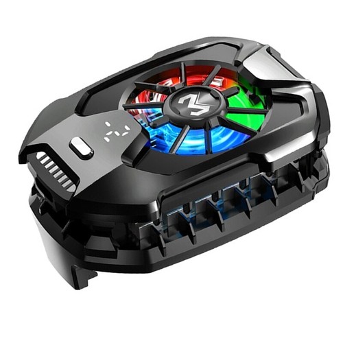 Low Noise Fan Technology Phone Cooling Back Clip Fast Cool Down With LED Display - Photo 6/10