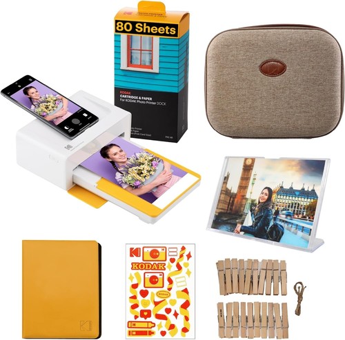 Dock Plus 4Pass Instant Photo Printer & Gift Bundle - Bluetooth Connectivity - Picture 3 of 11