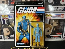 2022 GI JOE SNAKE EYES  Secret Service 3.75  REACTION FIGURE SUPER7 G.I. JOE MOC